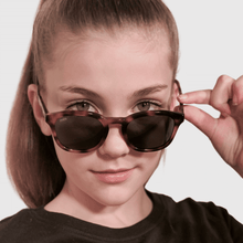 Load image into Gallery viewer, ava wearing mihi kids sunglasses - the bedford design