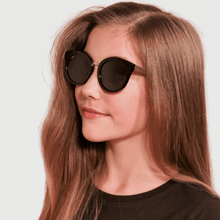 Load image into Gallery viewer, ava wearing mihi kids sunglasses - the madison design